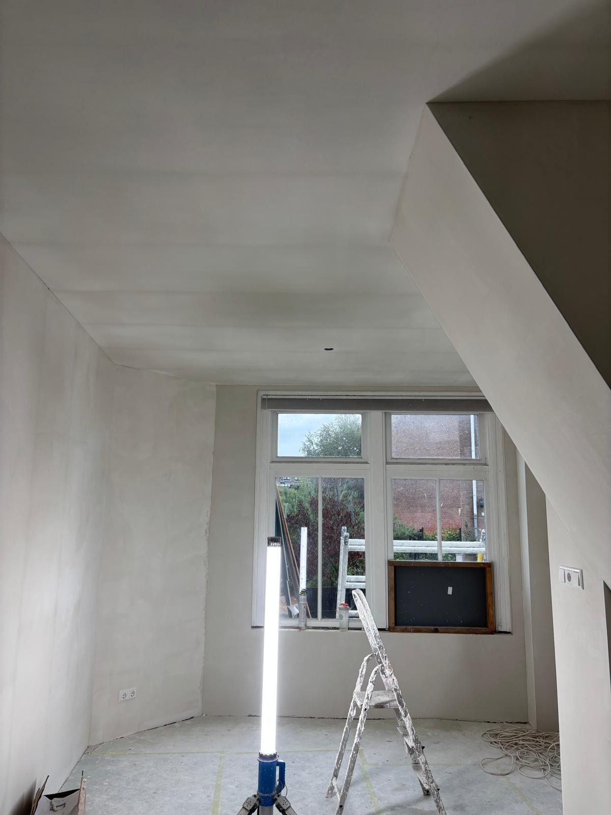 Woonkamerplafond rond trapgat – Lukkien Afbouw